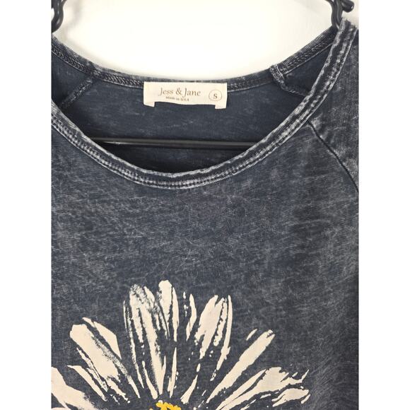 Jess & Jane Daisy Day Top S Womens Mineral Wash Gardening Pockets Lagen Look - Picture 4 of 7